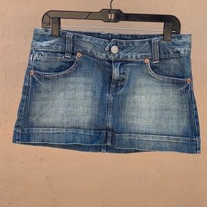 American Eagle Outfitters denim mini skirt